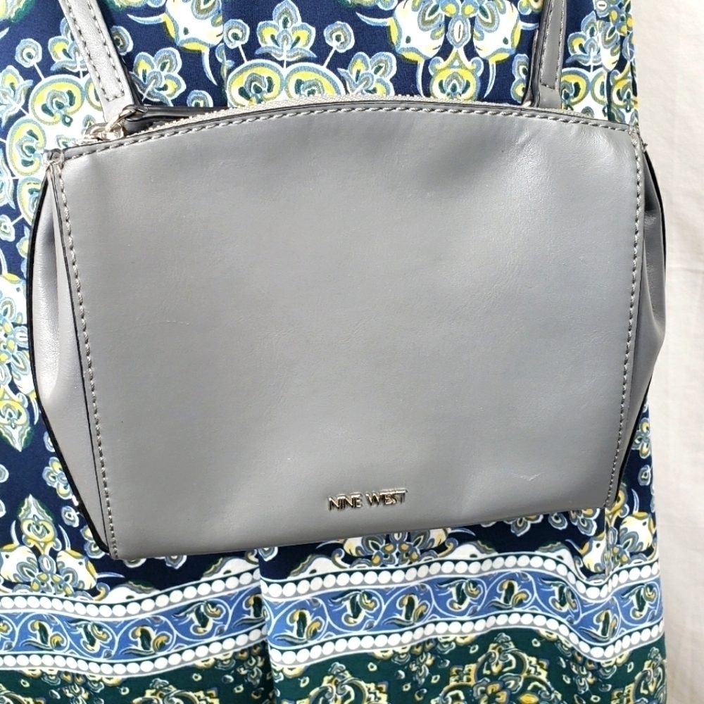 Nine West Gray Crossbody Small Purse